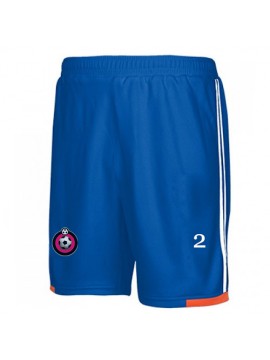 Blue football player shorts